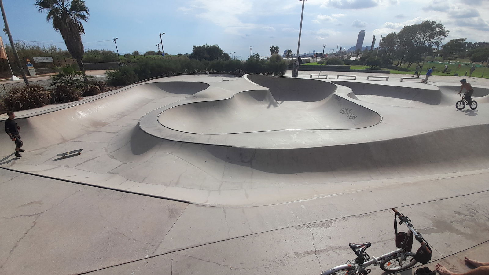 Mar Bella skatepark